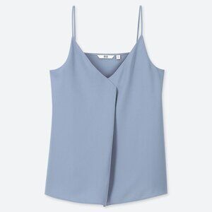 Uniqlo Drape Cami Steel Blue (Sz XS)